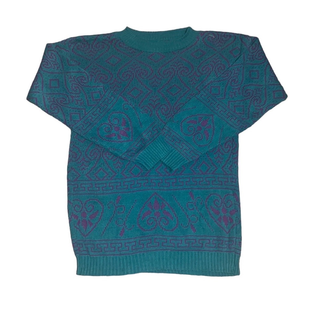 Vintage patterned sweater